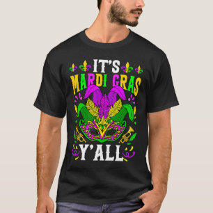 T-shirt C'est Mardi Gras Yall Mask Jester Men Women Appare