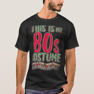 T-shirt C'Est Mes 80s Costume Party 1980 Retro Cassette E