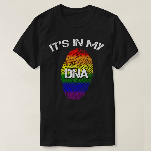 T-shirt C'est mes couleurs drôles d'arc-en-ciel de (Design devant)