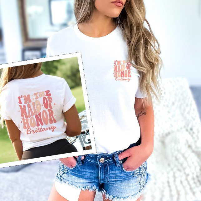 T-shirt C'est moi Salut, la servante d'honneur Son moi Per (Créateur téléchargé)