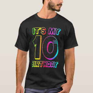 T-shirt C'est mon 10e anniversaire Dixième anniversaire 10