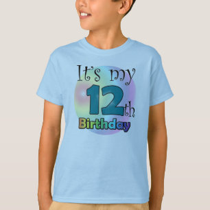 T-shirt C'est mon 12ème anniversaire