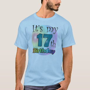 T-shirt C'est mon 17e anniversaire