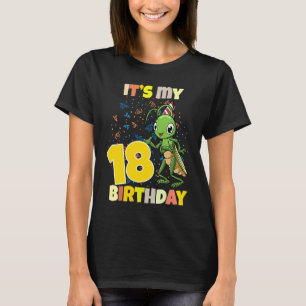 T-shirt C'Est Mon 18 Anniversaire Grasshopper