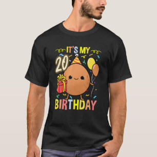 T-shirt C'Est Mon 20E Anniversaire Fruit De Coco