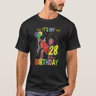 T-shirt C'est mon 28e anniversaire Ant Keeper