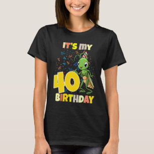 T-shirt C'Est Mon 40 Grasshopper Anniversaire