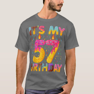 T-shirt C'Est Mon 57e anniversaire Donut Douce 57 Ans Funn