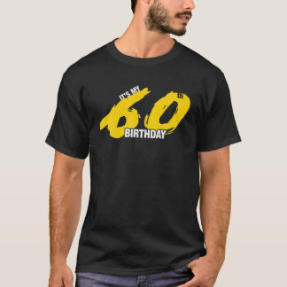 T-shirt C'est mon 60e anniversaire de la Célébration du de