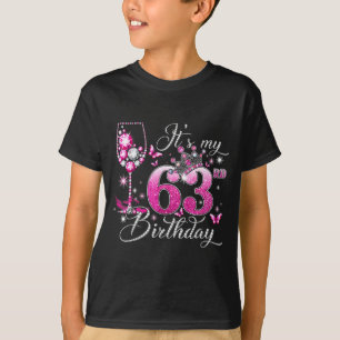 T-shirt C'est mon 63e anniversaire Nk 63 ans Anniversaire