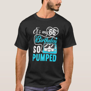 T-shirt C'est mon 66e anniversaire I So Pumped I T1d Diabe
