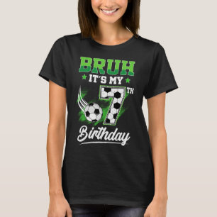 T-shirt C'est mon 7e anniversaire garçon fan de sport 7 an