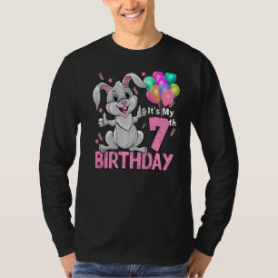 T-shirt C'est mon 7e anniversaire Rabbit 7e anniversaire 7
