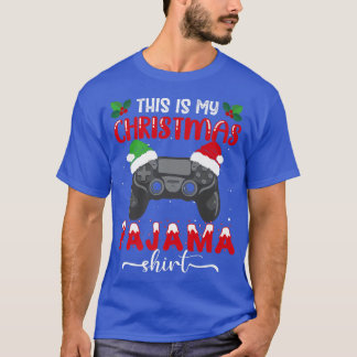 T-shirt C'Est Mon Amoureux Des Jeux Vidéo De Pyjama De Noë