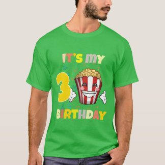 T-shirt C'est mon anniversaire 3 fille