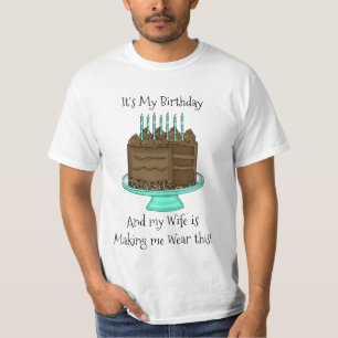 T-shirt C'est mon anniversaire Funny Sarcastique