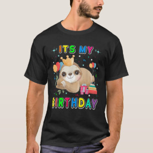 T-shirt C'est mon anniversaire Mignon costume de fête d'an