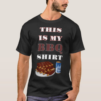 T-shirt C'Est Mon Bbq Bières Ribs Drôle Cadeau
