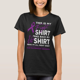 T-shirt C'Est Mon Chemise De Combat Chiari Malformation