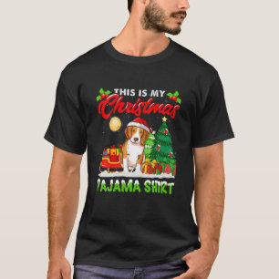 T-shirt C'est mon chien de papa en chaussette Beagle de py