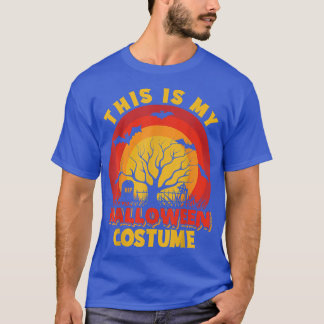 T-shirt C'Est Mon Cimetière De Costume D'Halloween 