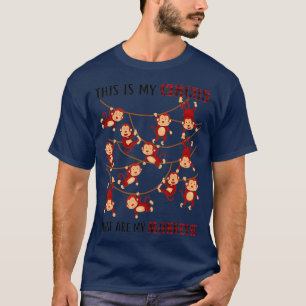 T-shirt C'Est Mon Cirque Ce Sont Mes Grands-Parents Singes