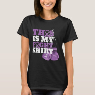 T-shirt C'est mon combat Alzheimer Fighter Support fort