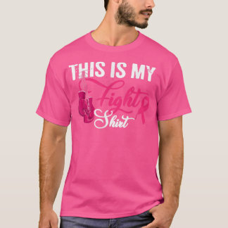T-shirt C'Est Mon Combat Lutte Contre Le Cancer Du Sein Pi