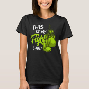T-shirt C'Est Mon combat Lymphome Sensibilisation Guerrier