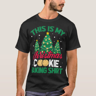 T-shirt C'Est Mon Cookie De Noël Baking Xmas Tree
