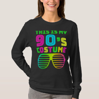 T-shirt C'Est Mon Costume 90s Retro 90s Music Theme Party