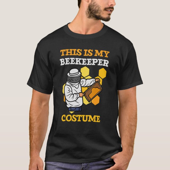 T-shirt C'Est Mon Costume D'Abeille Bumble Bee Catcher Co (Devant)