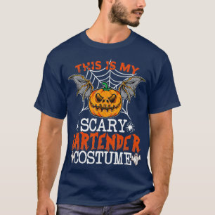T-shirt C'Est Mon Costume De Barman D'Effraction Drôle Ca