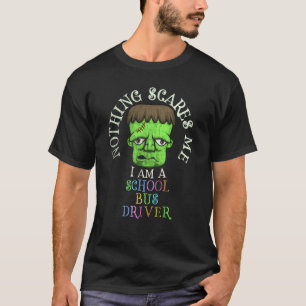 T-shirt C'Est Mon Costume De Chauffeur De Bus À L'École Éf