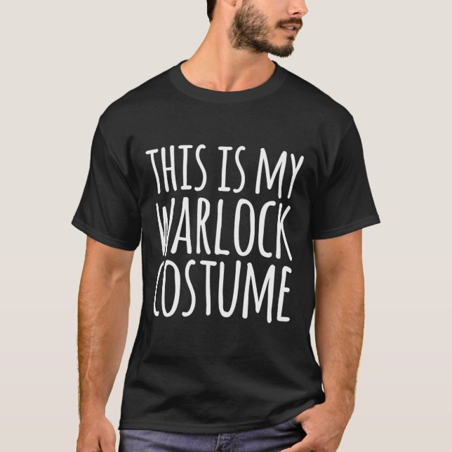 T-shirt C'Est Mon Costume De Démoniste Halloween Funny Laz (Devant)