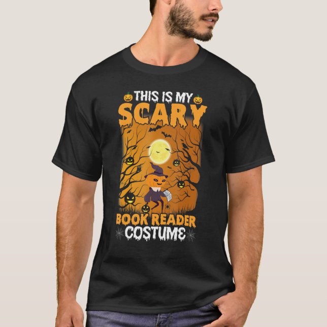 T-shirt C'Est Mon Costume De Lecteur De Livre D'Effraction (Devant)