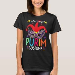 T-shirt C'Est Mon Costume De Purim Joyeux Joyaux De Vacanc