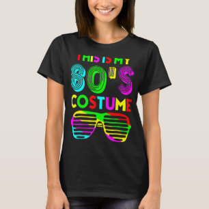 T-shirt C'est mon costume des années 80 Costume de fête de
