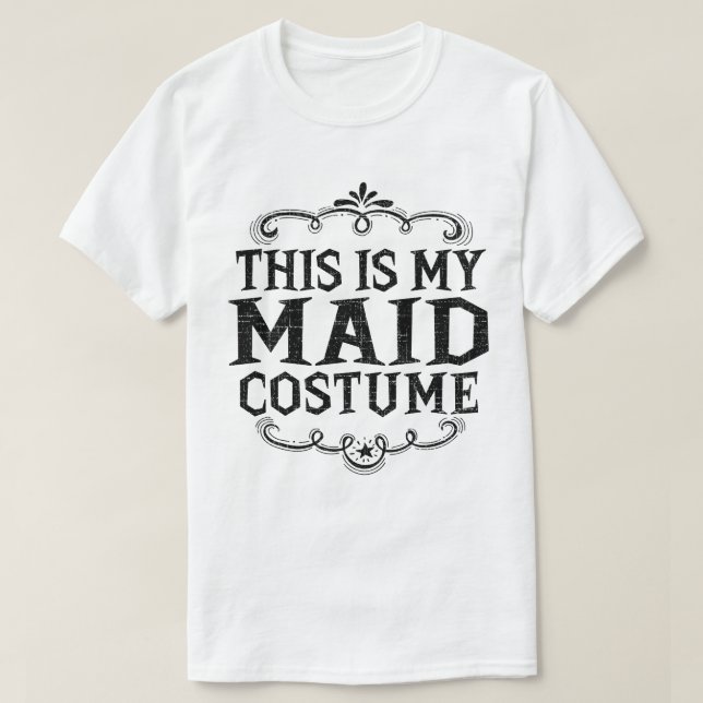 T-shirt C'Est Mon Costume D'Halloween Fantaisie De Ma Femm (Design devant)