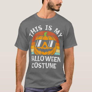 T-shirt C'Est Mon Costume Halloween Hommes Citrouilles Tod