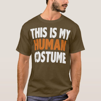 T-shirt C'est mon costume humain