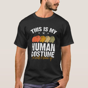 T-shirt C'Est Mon Costume Humain Hallowee Guinéenne Oreill