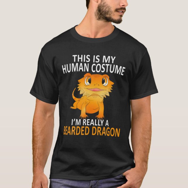 T-shirt C'est mon costume humain Je suis une salle de drag (Devant)