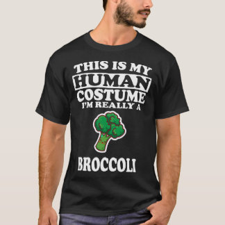 T-shirt C'Est Mon Costume Humain Je Suis Vraiment Un Broco