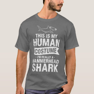 T-shirt C'est mon costume humain Je suis vraiment un marte