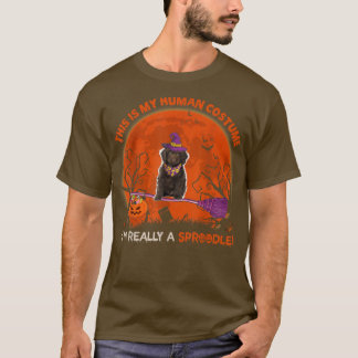 T-shirt C'est mon costume humain Je suis vraiment un Sproo