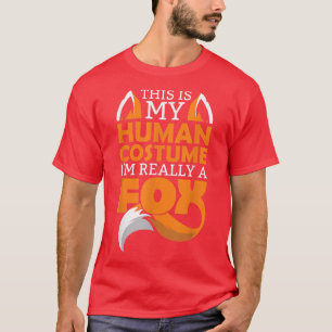 T-shirt C'est mon costume humain Je suis vraiment un T-shi