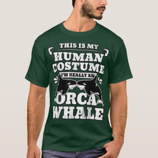 T-shirt C'Est Mon Costume Humain Je Suis Vraiment Une Bale