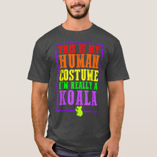 T-shirt C'est mon costume humain Je suis vraiment une hiro
