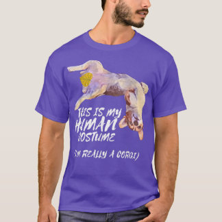 T-shirt C'est mon costume humain Je suis vraiment une hiro